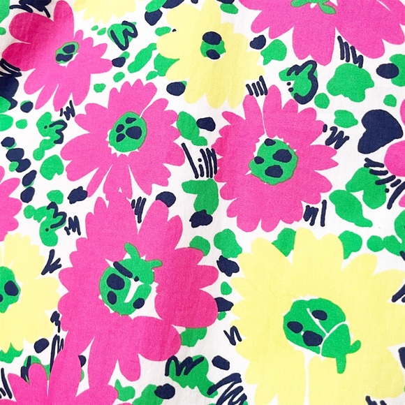 Lilly Pulitzer NWT Avaline Dress 10 Doodle Bug Daisy mini convertible strapless - Picture 4 of 12